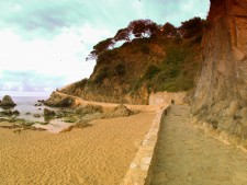 strand-lloret-de-mar-zum-aussichtspunkt