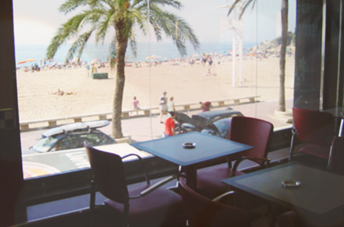 Burger King am Strand