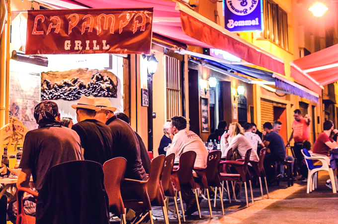 Außenbereich des La Pampas.