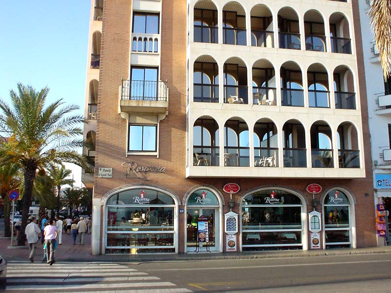 Außenfassade der Apartments