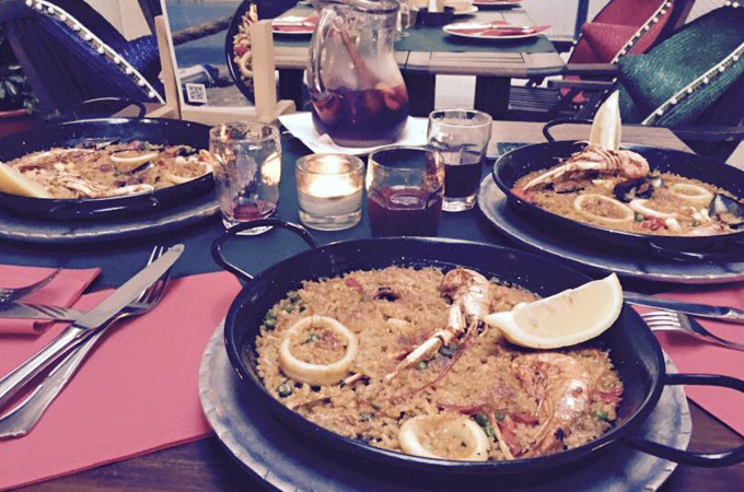 Paella im Chamaco